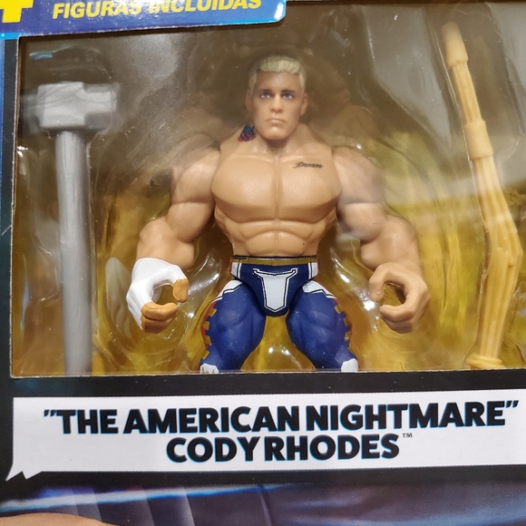 WWE Knuckle Crunchers Mini Mayhem Ring Bundle Playset Mattel NIB - Picture 3 of 12